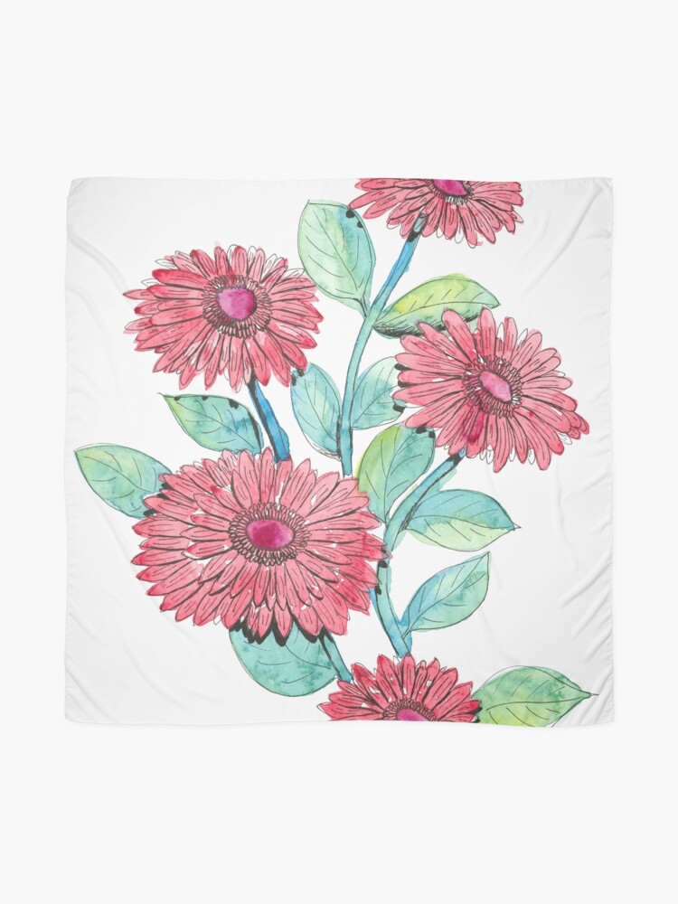 Alternate view of Gerberas Scarf
