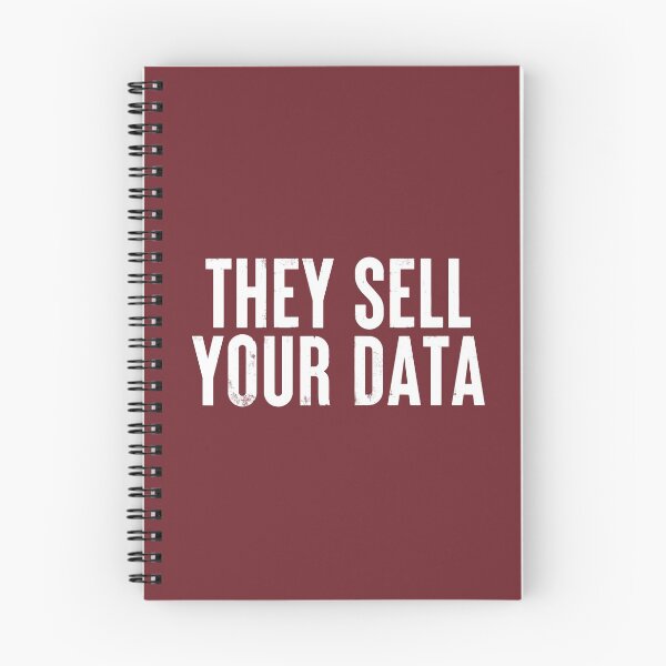 Item preview, They Sell Your Data Anti Social Media Movement #06 designed and sold by SalahBlt.