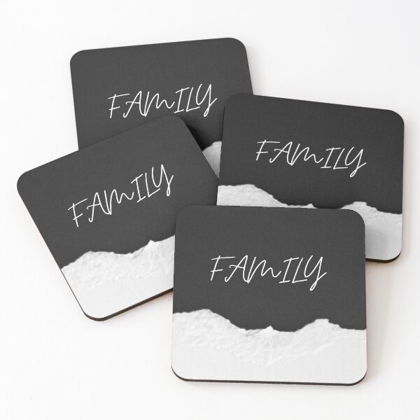 Item preview, Family-black and white abstract designed and sold by Fai-oma.