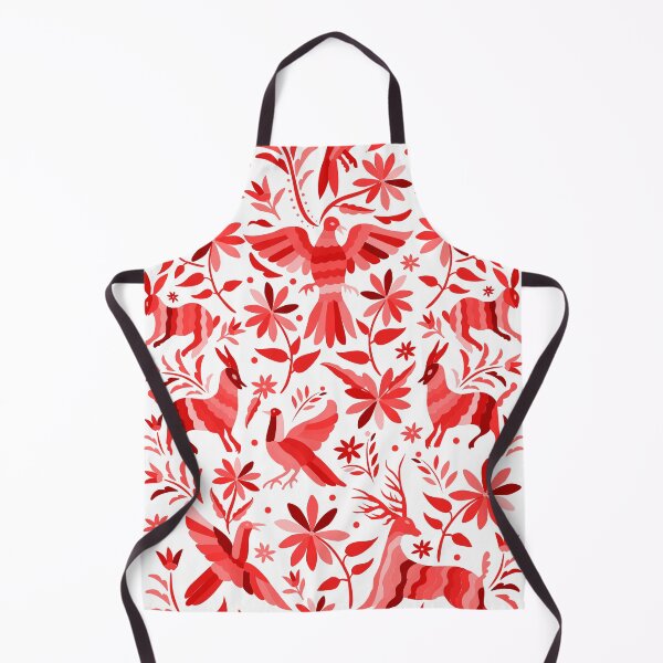 Item preview, Mexican Otomí Design in Red designed and sold by Akbaly.