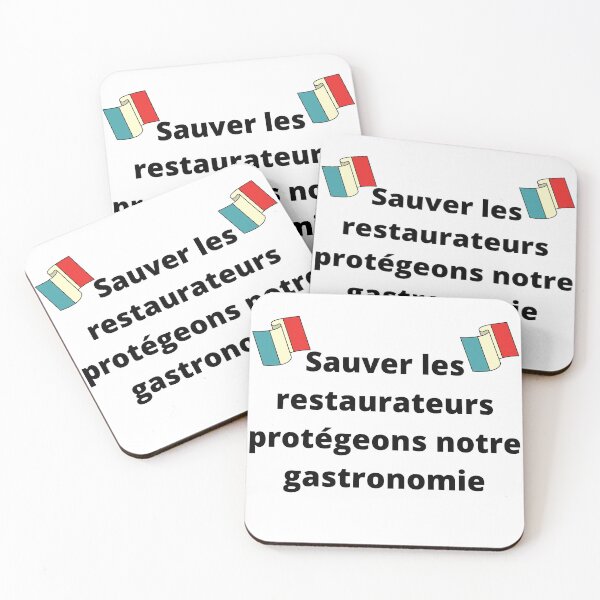 Item preview, Save restaurateurs let's protect our gastronomy designed and sold by leonmarket.
