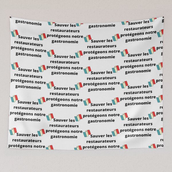 Item preview, Save restaurateurs let's protect our gastronomy designed and sold by leonmarket.