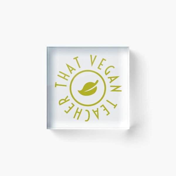 Item preview, That vegan teacher designed and sold by Gingatoo.