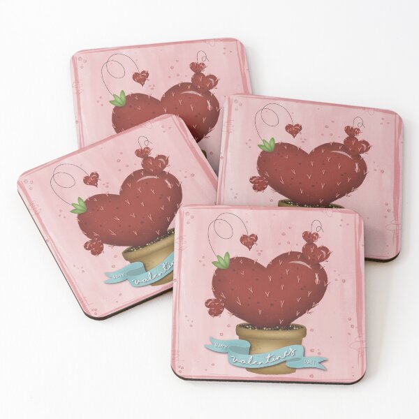 Item preview, Valentine’s Heart Cactus  designed and sold by MerriNielsen.
