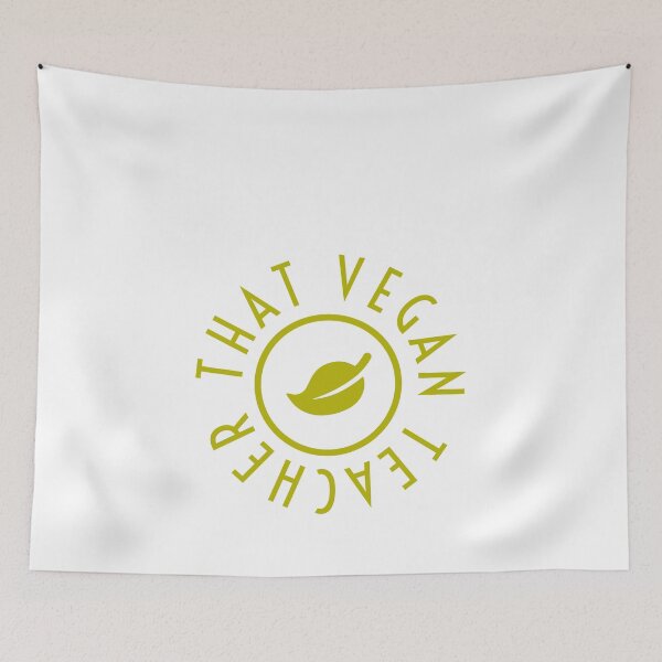 Item preview, That vegan teacher designed and sold by Gingatoo.