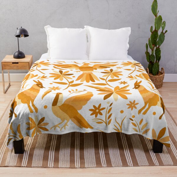 Item preview, Mexican Otomi Design in Yellow designed and sold by Akbaly.