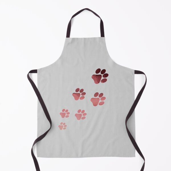 Item preview, Dog love Paw Prints in rose pink pawsome- gradient and textured designed and sold by Violet Treasures.