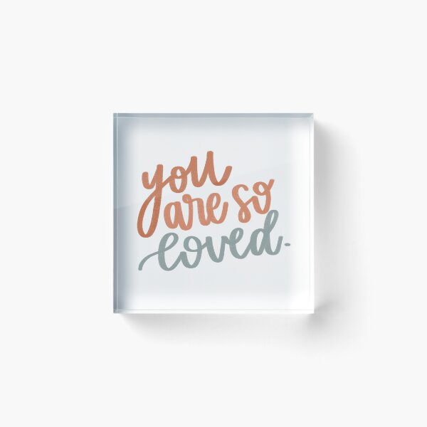 Item preview, You Are So Loved designed and sold by CCalligraphyCo.