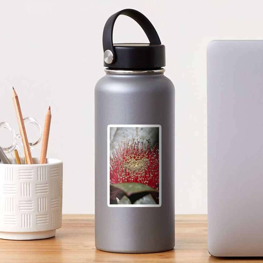 The Fabulous Mottlecah Flower Sticker