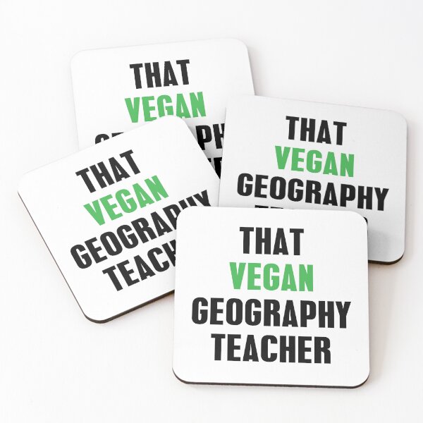 Item preview, That Vegan Geography Teacher designed and sold by Mariano Topno.