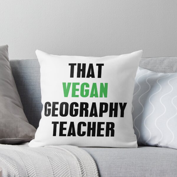 Item preview, That Vegan Geography Teacher designed and sold by Mariano Topno.