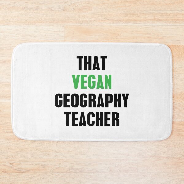 Item preview, That Vegan Geography Teacher designed and sold by Mariano Topno.