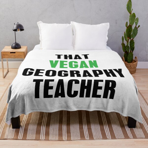 Item preview, That Vegan Geography Teacher designed and sold by Mariano Topno.