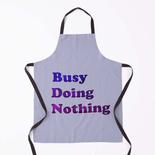 Item preview, busy doing nothing blue perple mauve designed and sold by Bora21.