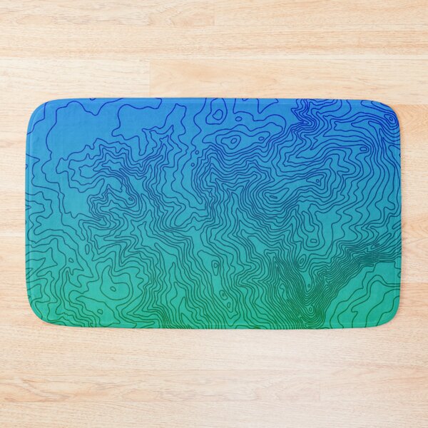Item preview, Simple Topographic Map designed and sold by chadlokker.