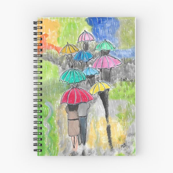 Item preview, umbrellas,with,rain designed and sold by Valeriartist.