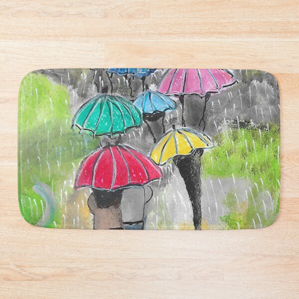 Item preview, umbrellas,with,rain designed and sold by Valeriartist.