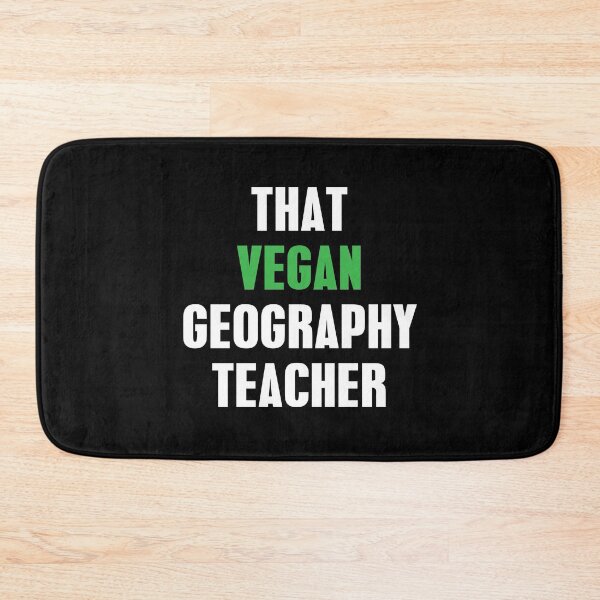Item preview, That Vegan Geography Teacher designed and sold by Mariano Topno.