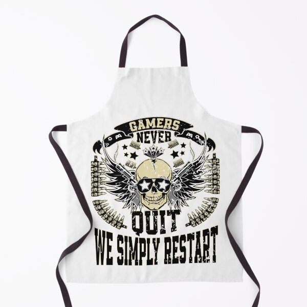Item preview, Gamers Never Quit We Simply Restart designed and sold by YAHIA-14.