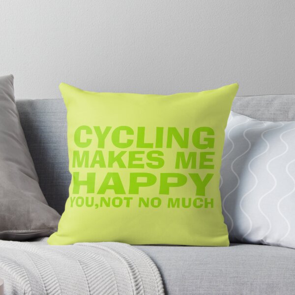 Item preview, Cycling Makes Me Happy designed and sold by robspencer.