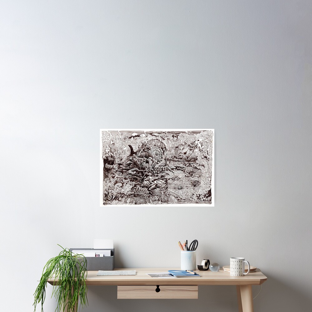 Item preview, Poster designed and sold by backbrain.