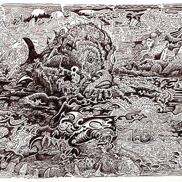 Artwork thumbnail, The Kraken Becalmed at the Centre of the Maelstrom by Brian Benson