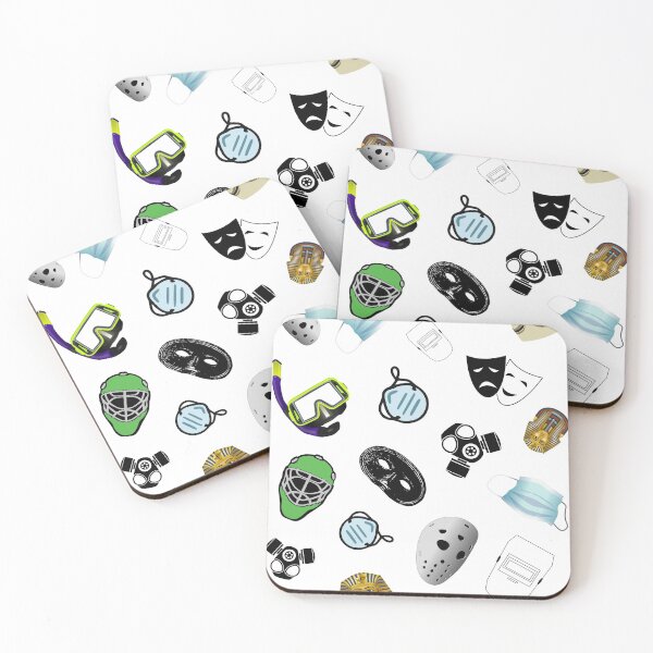 Item preview, Face Mask Collage designed and sold by jadedscientist.