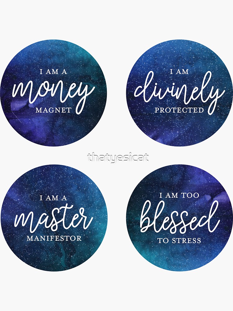 Law of Attraction Pack Sticker for Sale by LoA-Lady