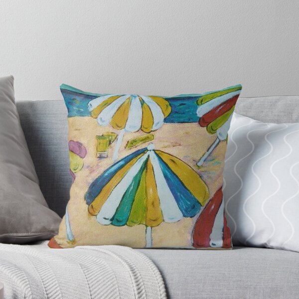 Item preview, Beach Umbrellas designed and sold by amyredfordart.