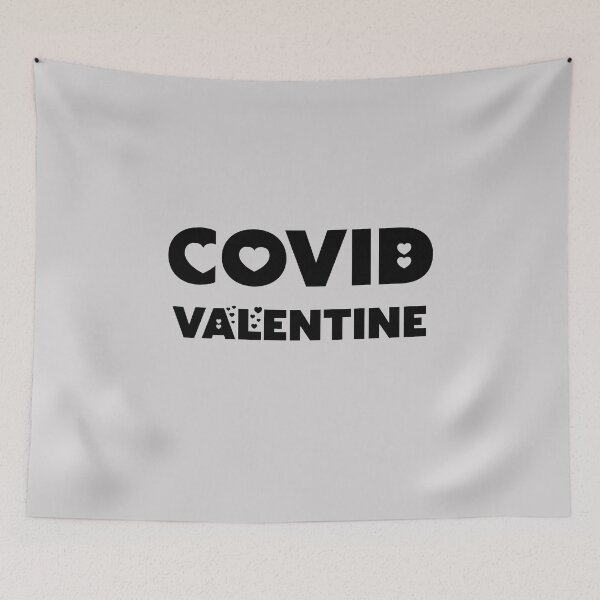 Item preview, Covid Valentine Gray designed and sold by DamaliePierre.
