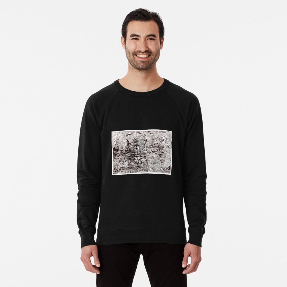 Item preview, Lightweight Sweatshirt designed and sold by backbrain.