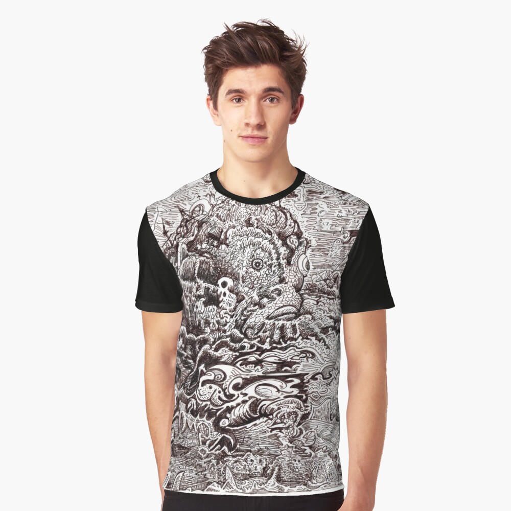 Item preview, Graphic T-Shirt designed and sold by backbrain.