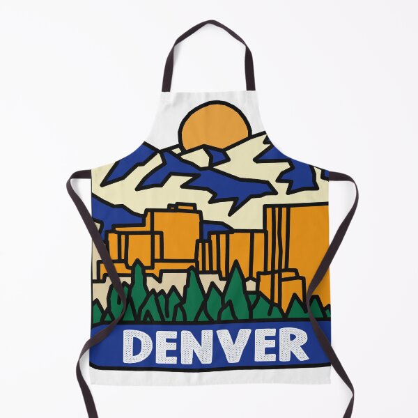 Artikelvorschau, Denver Skyline Aufkleber entworfen und verkauft von Decal Mania.