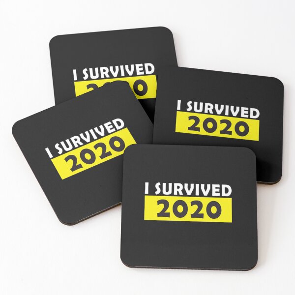 Item preview, I Survived 2020 Premium T-Shirt, Inspirational Coronavirus Survivor, 2020 Quarantine Pandemic Survival Covid-19 Grandma Grandpa Parent Gift designed and sold by FirSen.