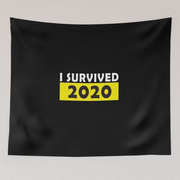 Item preview, I Survived 2020 Premium T-Shirt, Inspirational Coronavirus Survivor, 2020 Quarantine Pandemic Survival Covid-19 Grandma Grandpa Parent Gift designed and sold by FirSen.