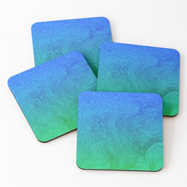 Item preview, Simple Topographic Map designed and sold by chadlokker.