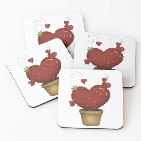 Item preview, Heart Cactus  designed and sold by MerriNielsen.