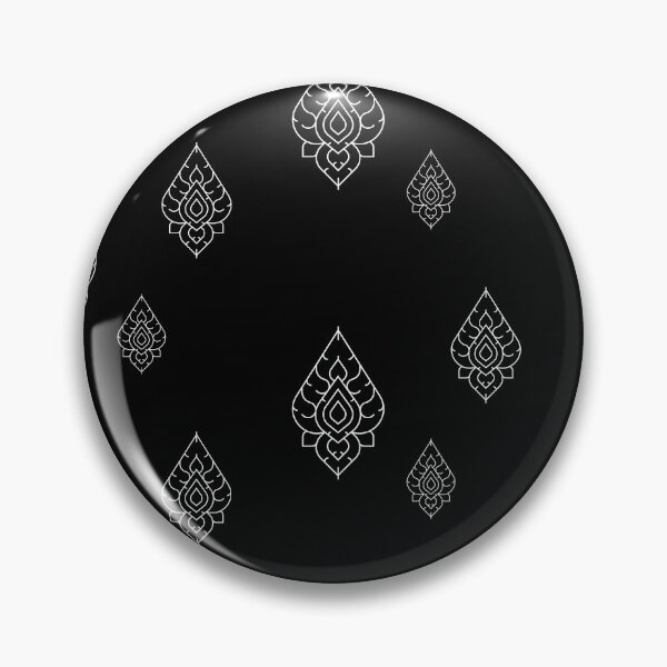 Item preview, Thai Pattern Yellow Black White designed and sold by kyds.
