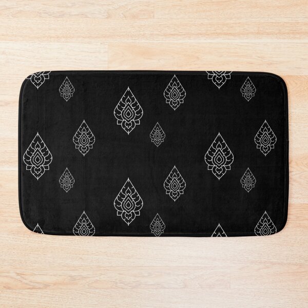 Item preview, Thai Pattern Yellow Black White designed and sold by kyds.