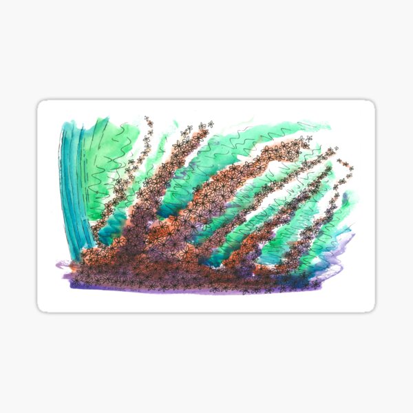 Fantasy Flowers Sticker