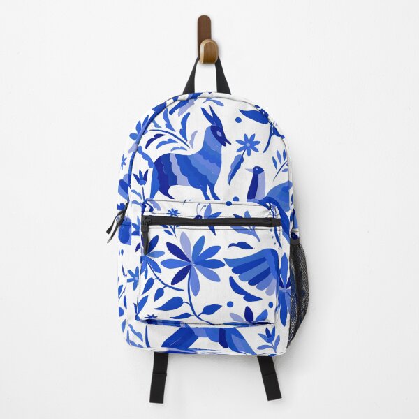 Item preview, Mexican Otomi Design in Blue designed and sold by Akbaly.