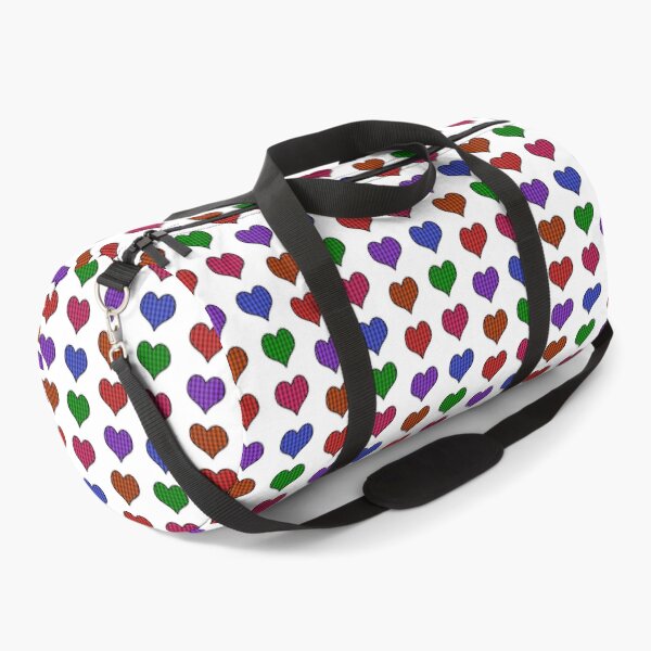 Item preview, Plaid Hearts Colors designed and sold by gabyshiny.