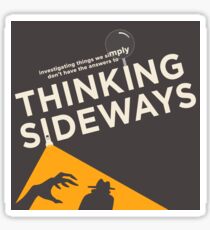 The 2016 Thinking Sideways Logo Sticker