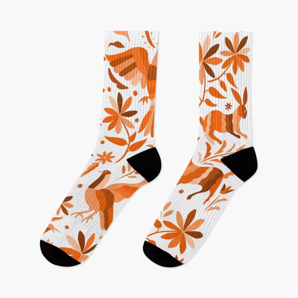 Item preview, Mexican Otomi in Orange Color designed and sold by Akbaly.