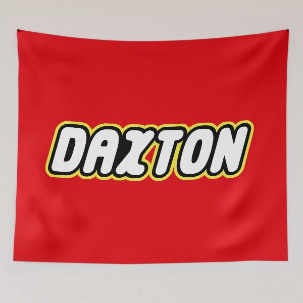 Item preview, Name Gift Daxton Funny Bricks Childhood Retro Toy designed and sold by Urosek.
