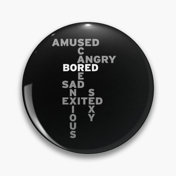 Item preview, Amused Scared Angry BORED Sad Anxious Exited Sexy designed and sold by NeXore.