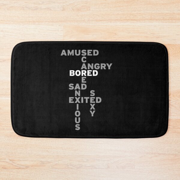 Item preview, Amused Scared Angry BORED Sad Anxious Exited Sexy designed and sold by NeXore.