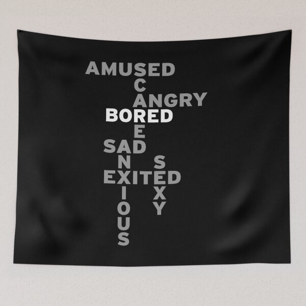 Item preview, Amused Scared Angry BORED Sad Anxious Exited Sexy designed and sold by NeXore.