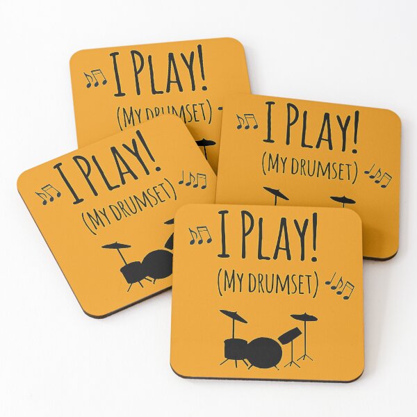 Item preview, I play Drums designed and sold by janraydesigns.