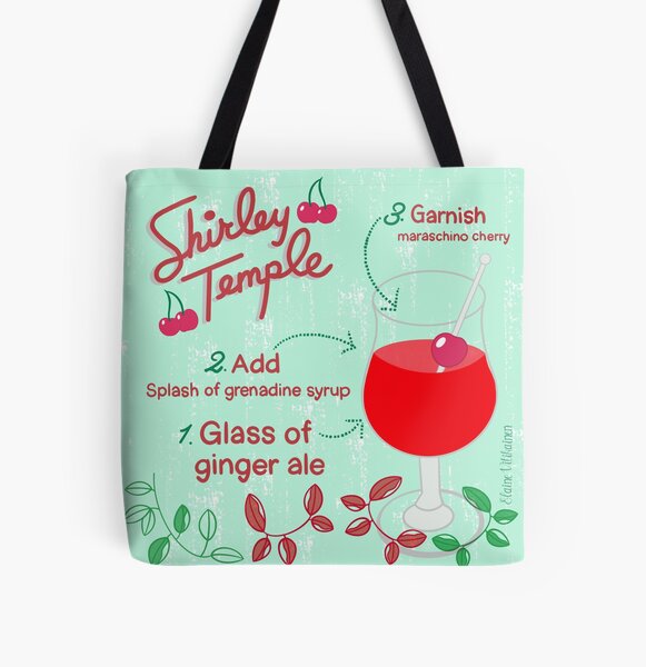 Shirley Temple All Over Print Tote Bag